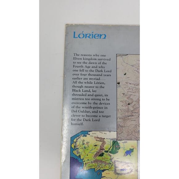 MERP Lorien & the Halls of the Elven Smiths w/Map Middle Earth RPG ICE #3200 - Picture 9 of 12